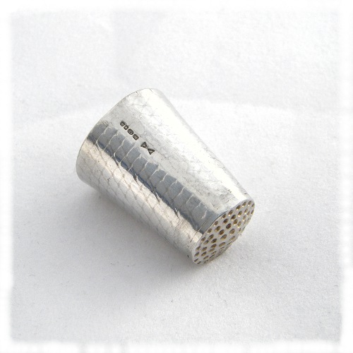 Silver thimble